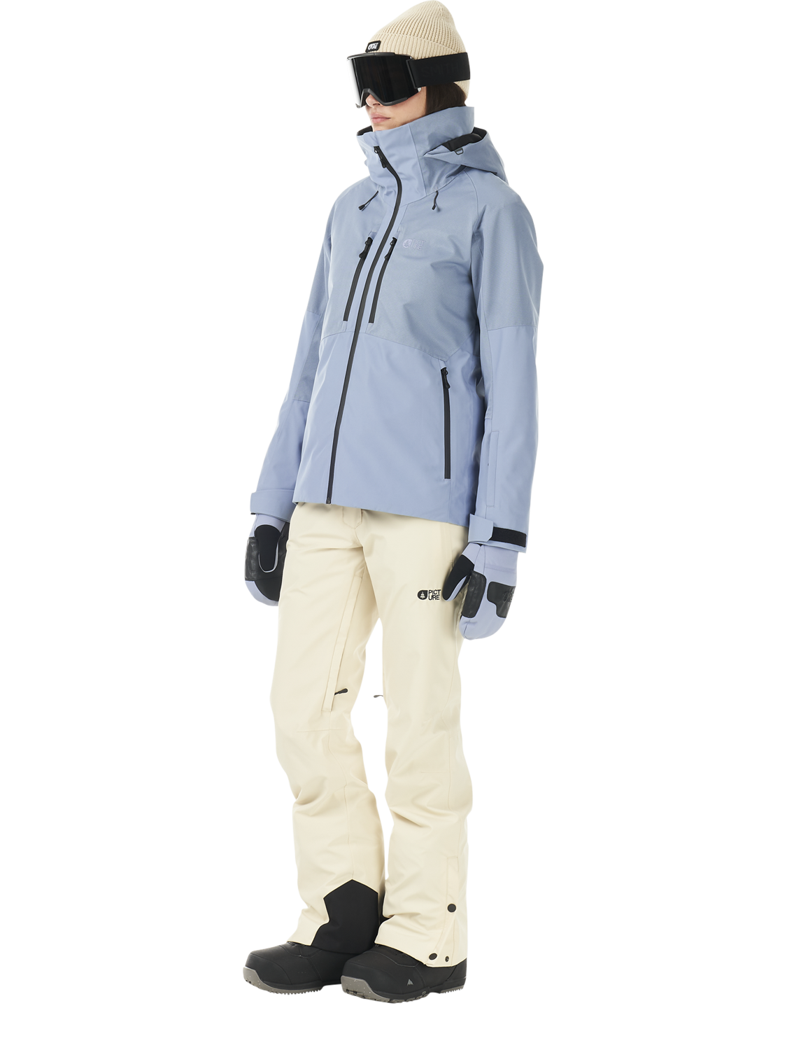 Product image 2 of 10, which shows Picture Sygna Ski Jacket, D Stonewash, XS