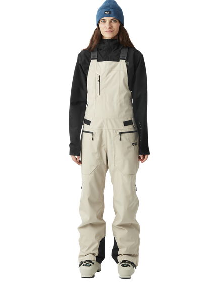 Picture Women's Orosi Bib Trousers, Pure Cashmere, Pure Cashmere