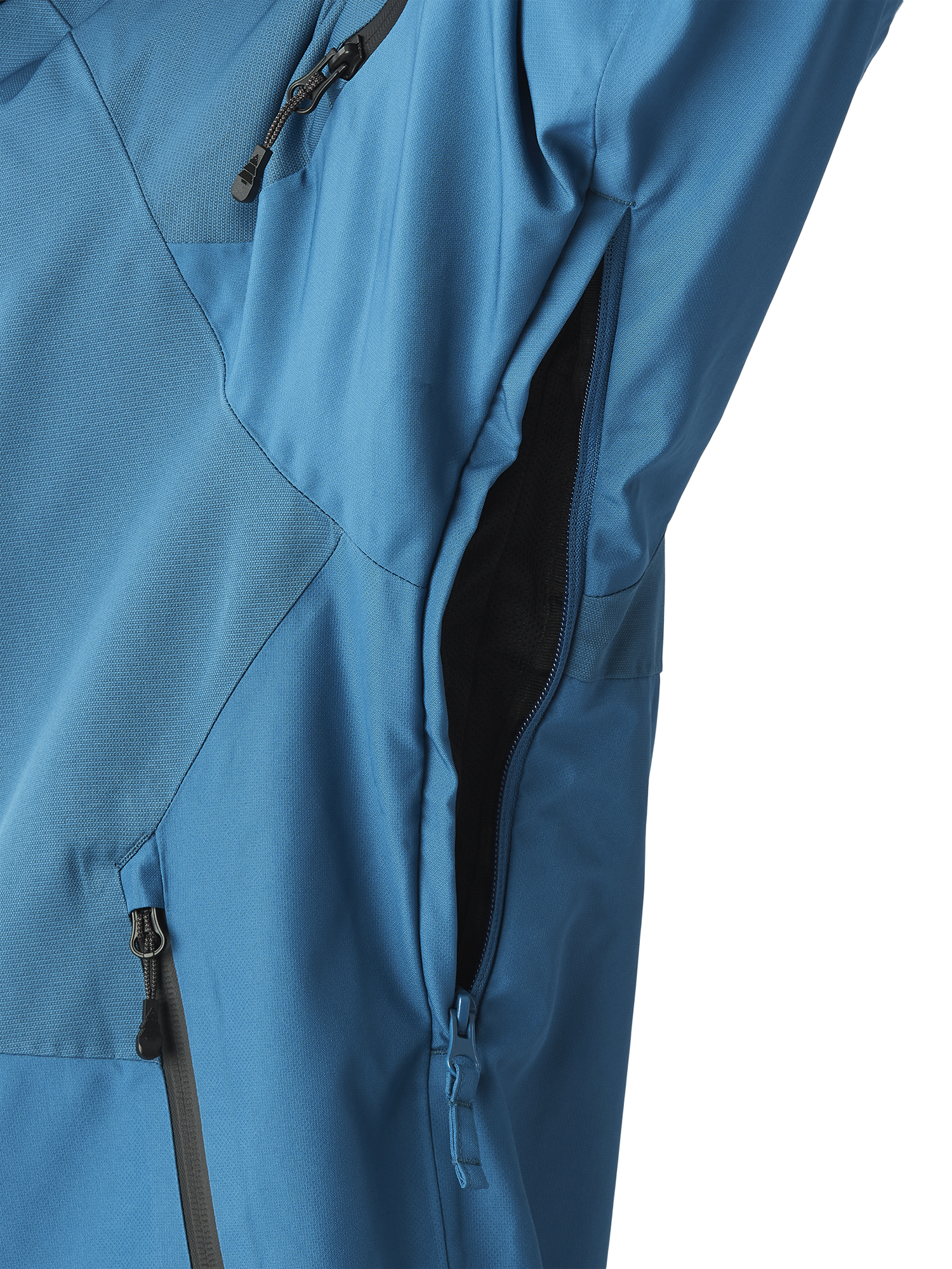 Product image 7 of 11, which shows Picture GoodsTwo-Layer Ski Jacket, Serenity Blue, S