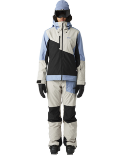 Picture Seen Two-Layer Jacket, Stonewash, Stonewash