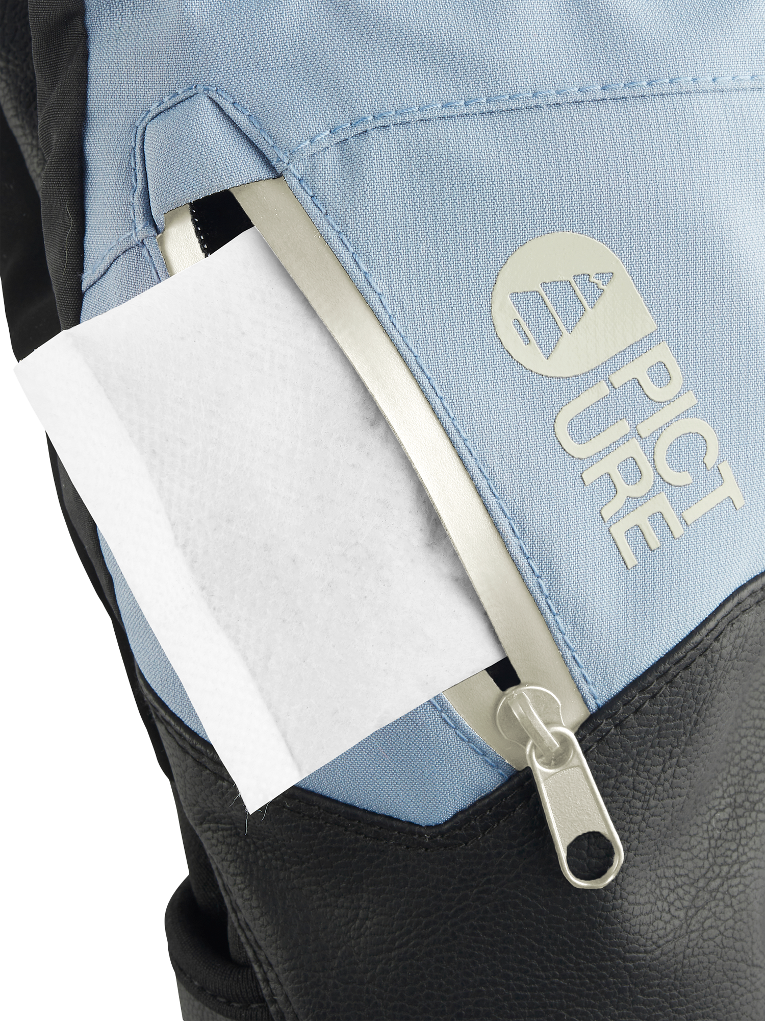 Product image 4 of 5, which shows Picture Kakisa Ski Gloves, Stone Wash, XS