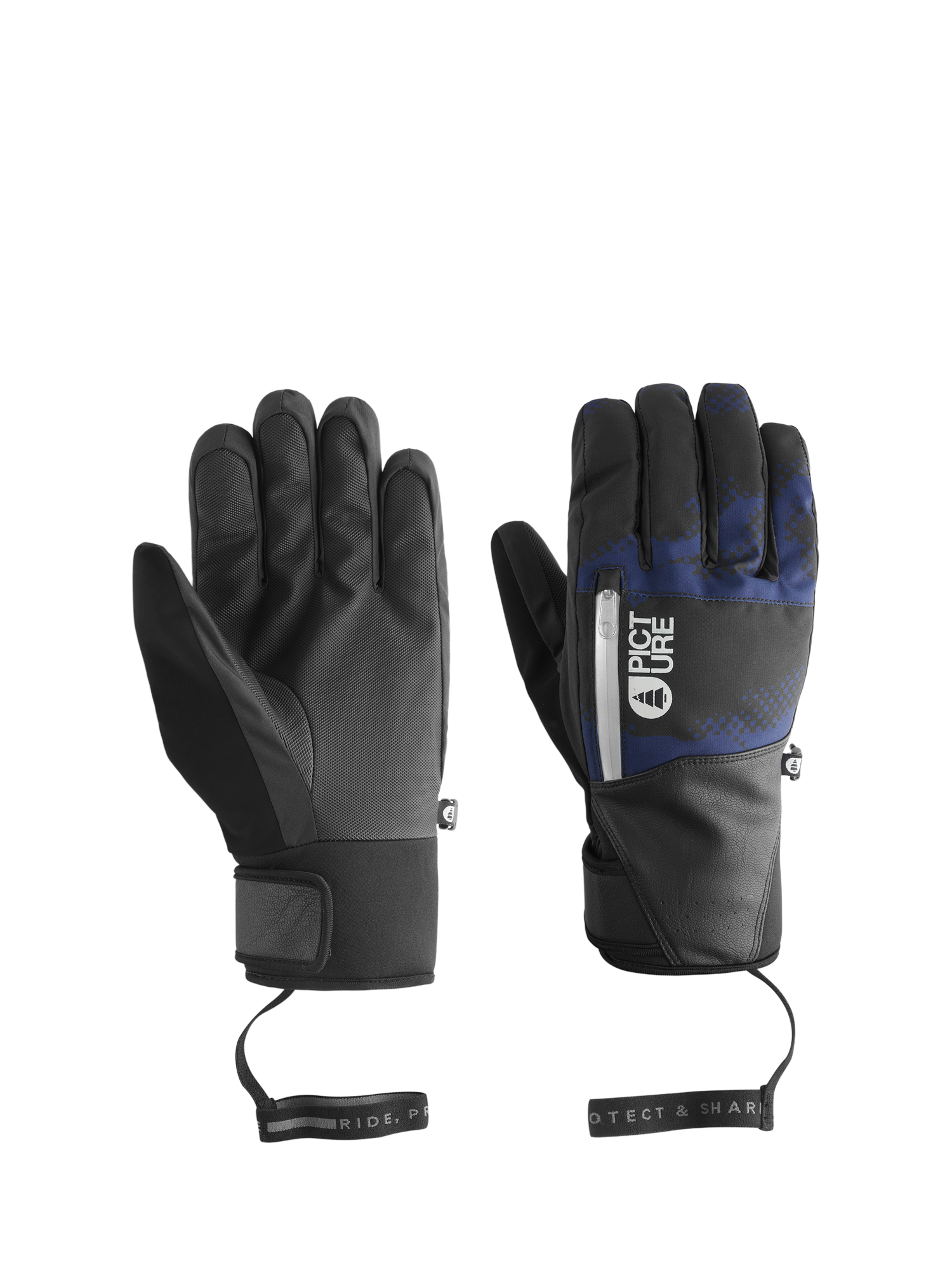 Product image 3 of 5, which shows Picture Madson Ski Gloves, Retro Fusion, M