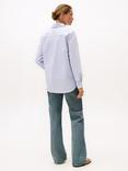 Tommy Hilfiger Stripe Oxford Relaxed Fit Shirt, Classic Ithaca/Mid Blue