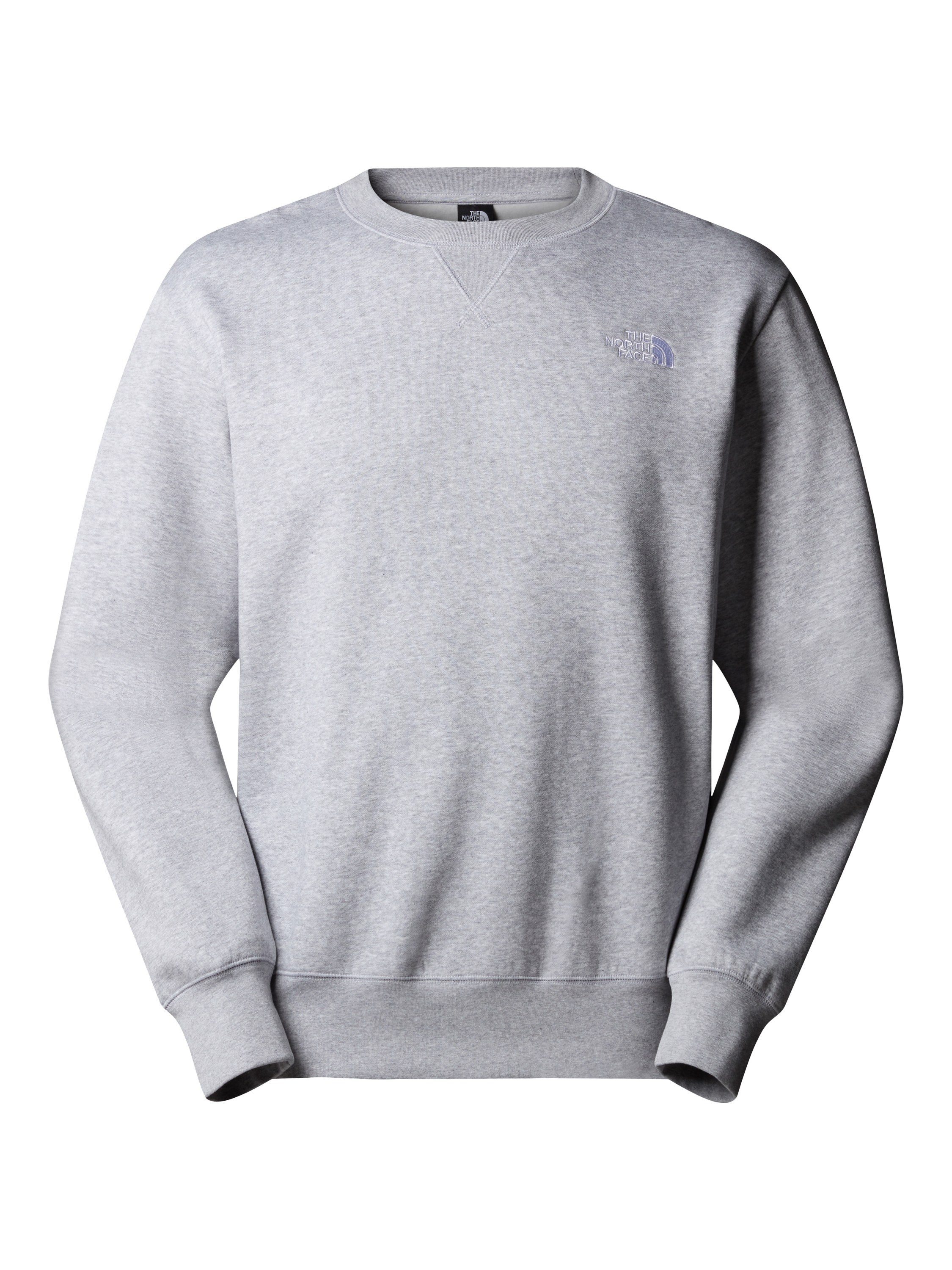 Product image 4 of 5, which shows The North Face Cotton Blend Crew Neck Jumper, Grey Heather, XL
