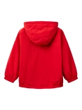 Benetton Kids' Hooded Sports Jacket, Red