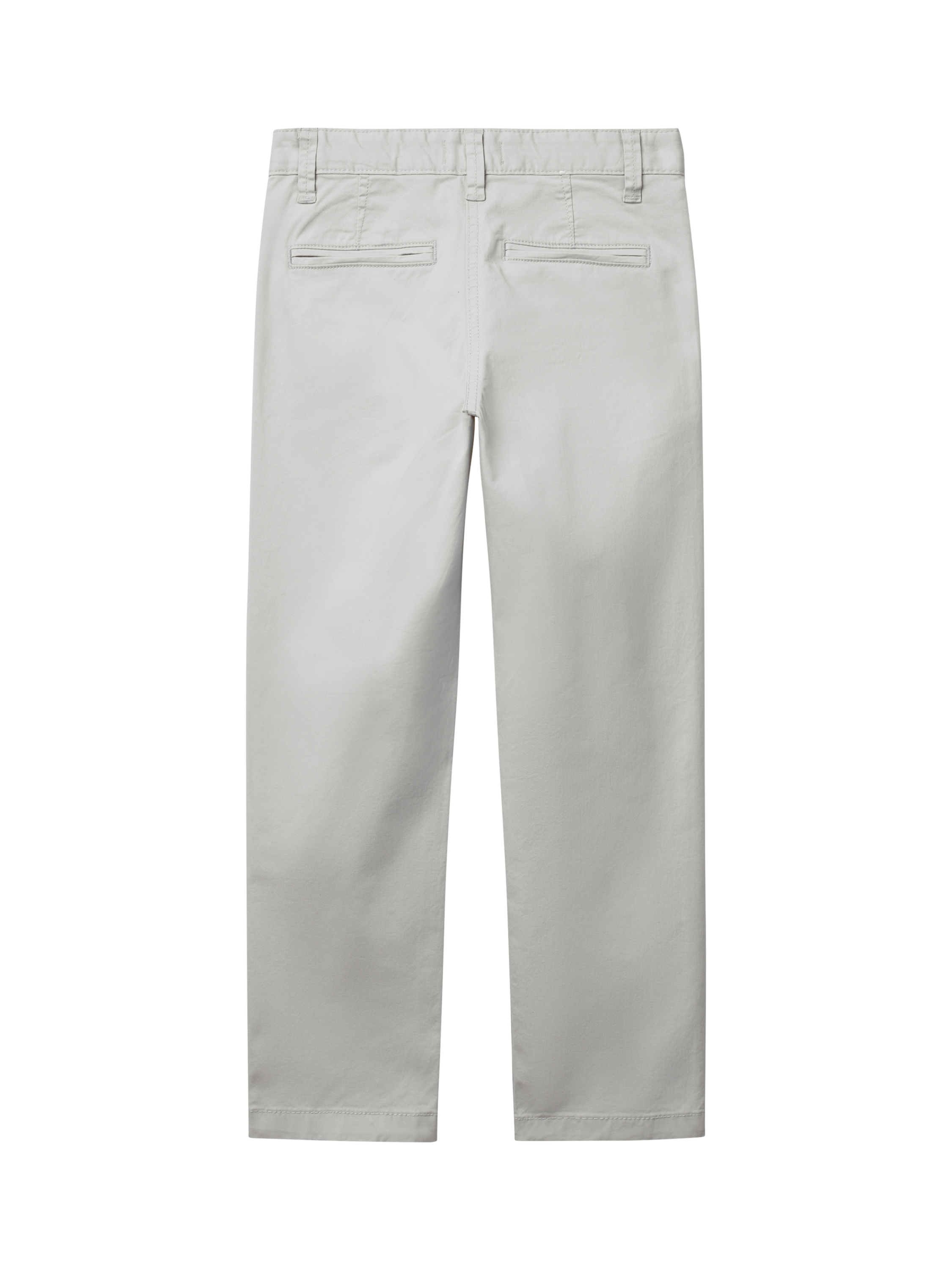 Product image 2 of 3, which shows Benetton Kids' Chino Trousers, Grey, 6-7 years