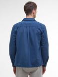 Barbour Castlebay Cotton Regular Fit Overshirt, Dark Denim
