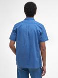 Barbour Regular Fit Pigment Sye Slub Short-Sleeved Shirt