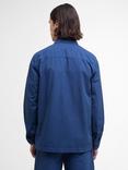 Barbour Rickfell Cotton Regular Fit Overshirt, Dark Denim