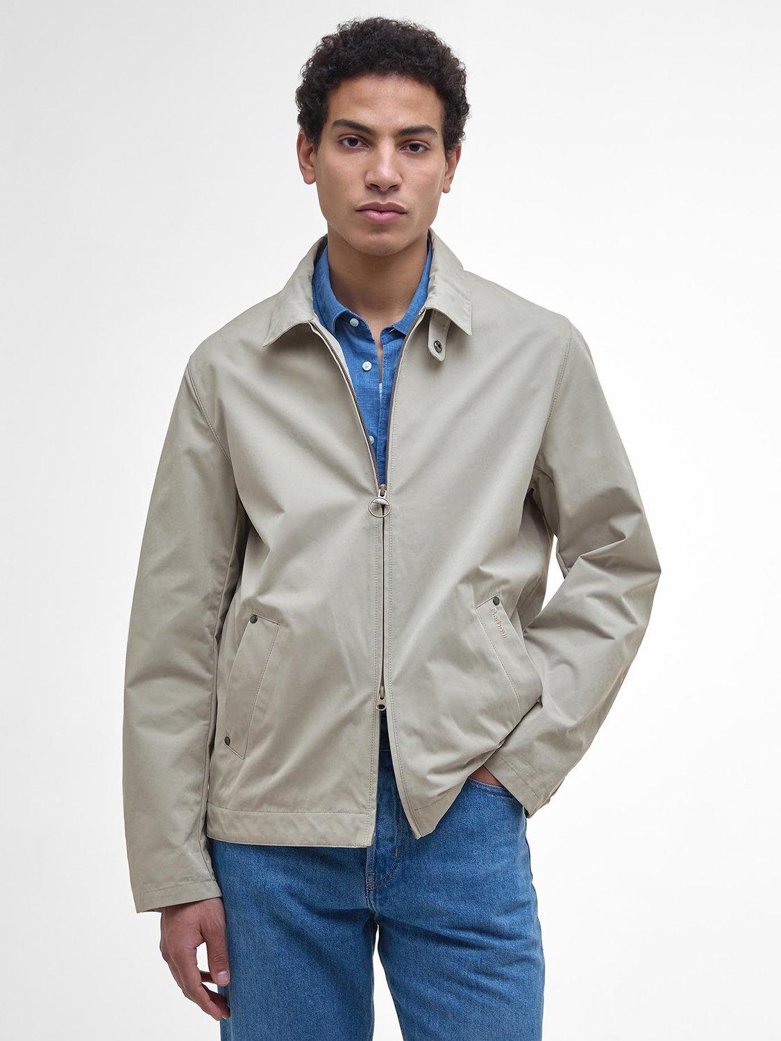 Product image 1 of 8, which shows Barbour Fernport Casual Jacket, Concrete, L