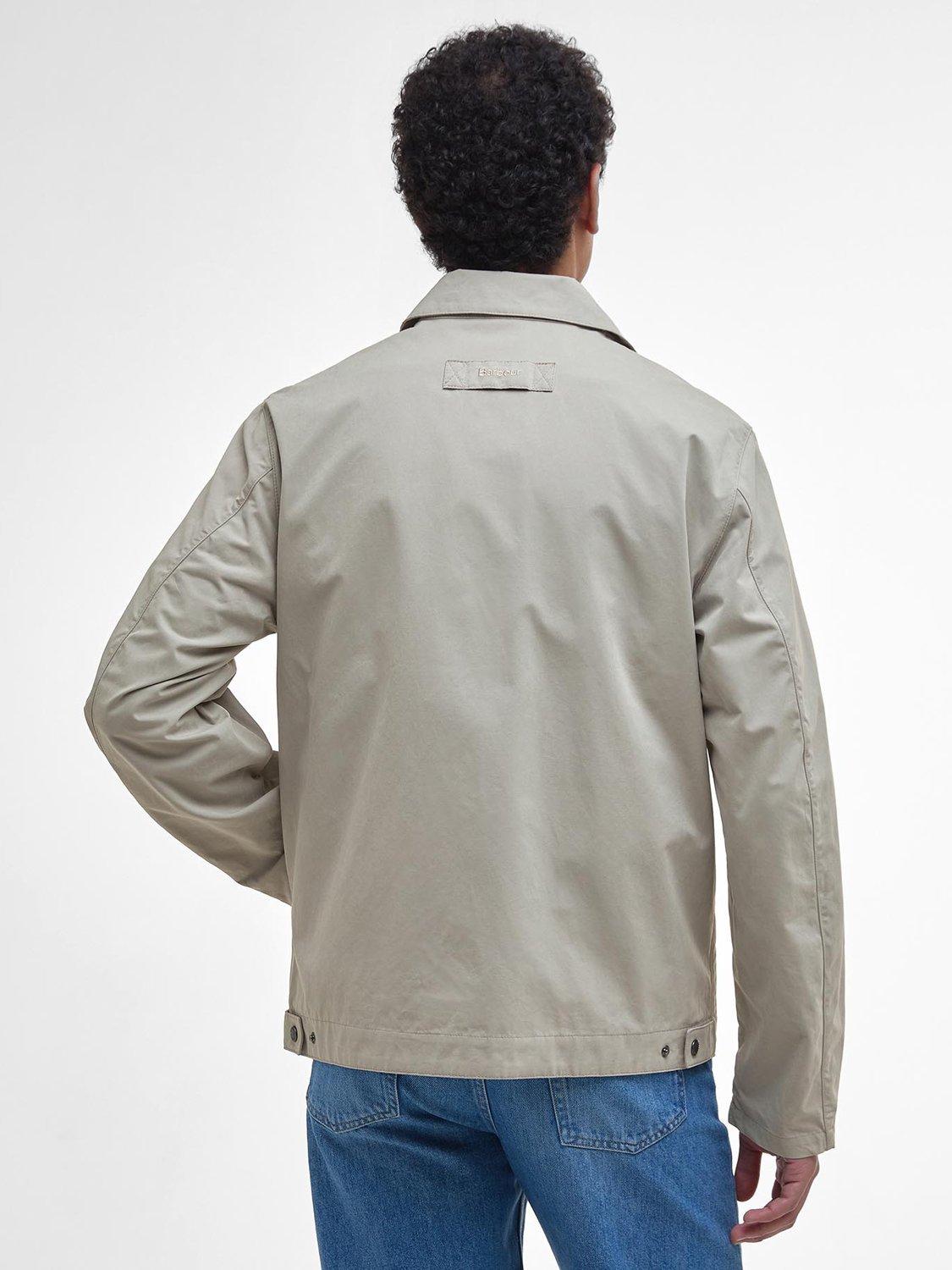 Product image 2 of 8, which shows Barbour Fernport Casual Jacket, Concrete, L