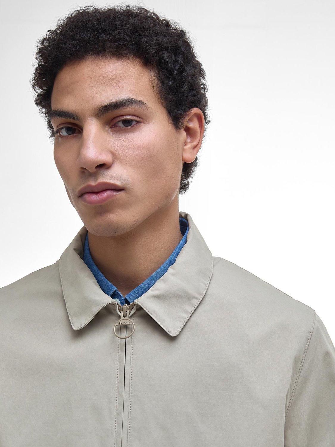 Product image 5 of 8, which shows Barbour Fernport Casual Jacket, Concrete, L