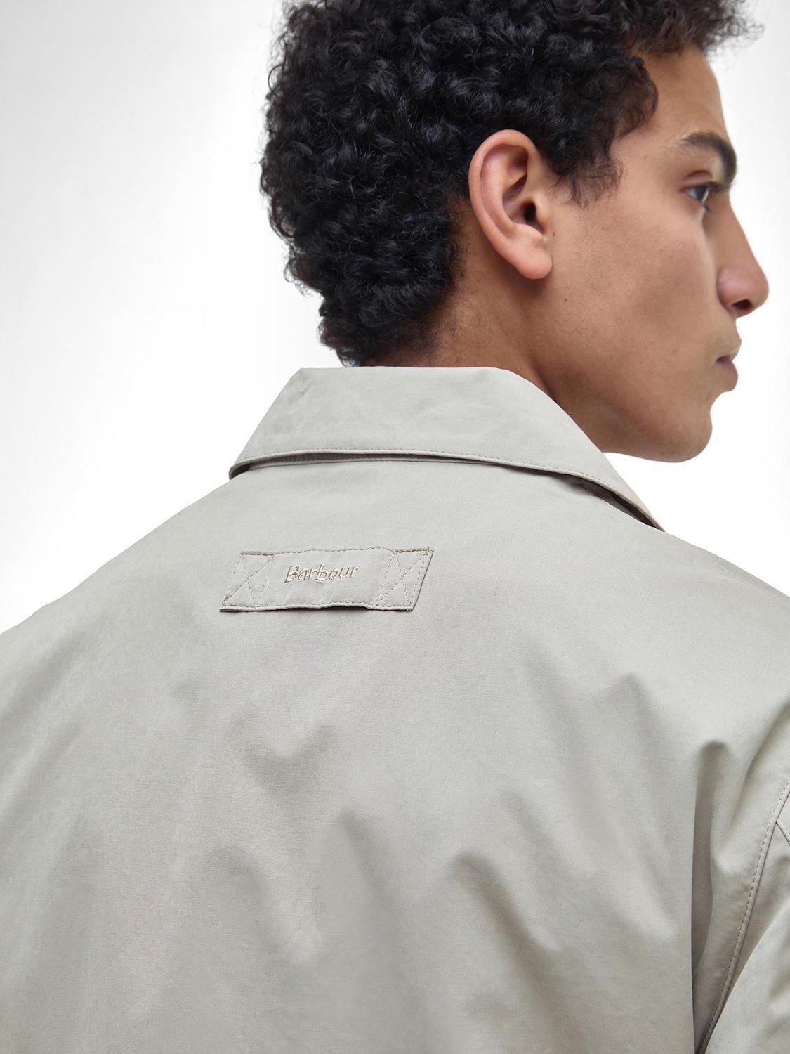 Product image 7 of 8, which shows Barbour Fernport Casual Jacket, Concrete, L