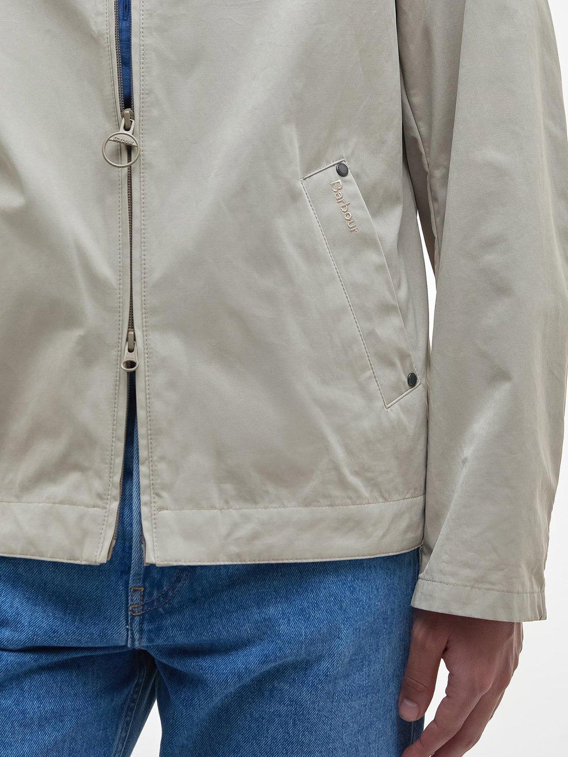 Product image 8 of 8, which shows Barbour Fernport Casual Jacket, Concrete, L