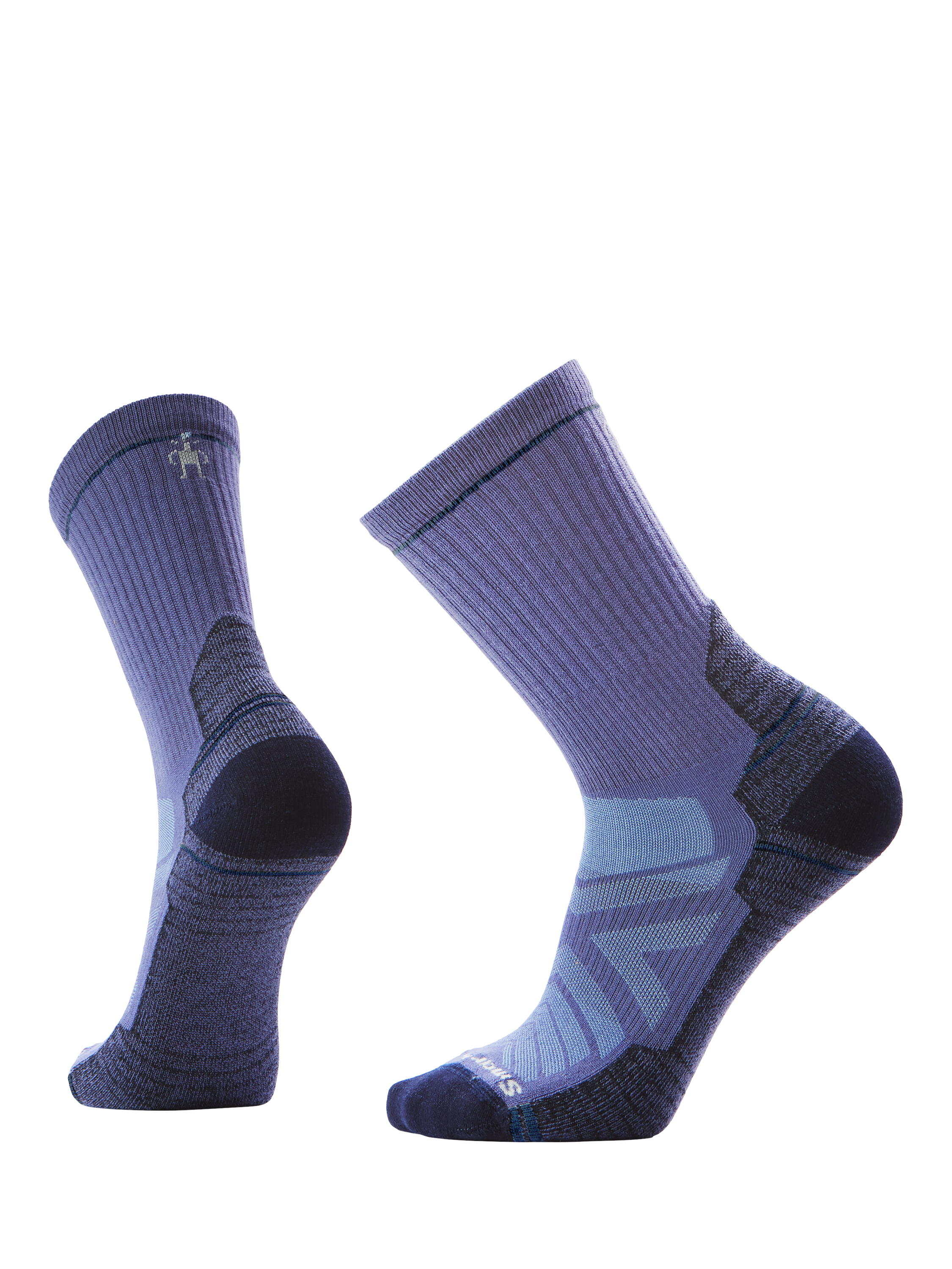 Product image 1 of 1, which shows SmartWool Hike Light Cushion Merino Wool Blend Crew Socks, Nightfall Blue, M