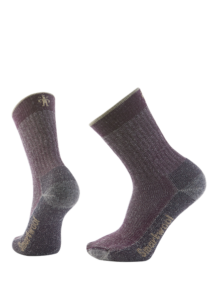 SmartWool Hike Classic Edition Full Cushion Second Cut Crew Socks, Purple Iris, Purple Iris