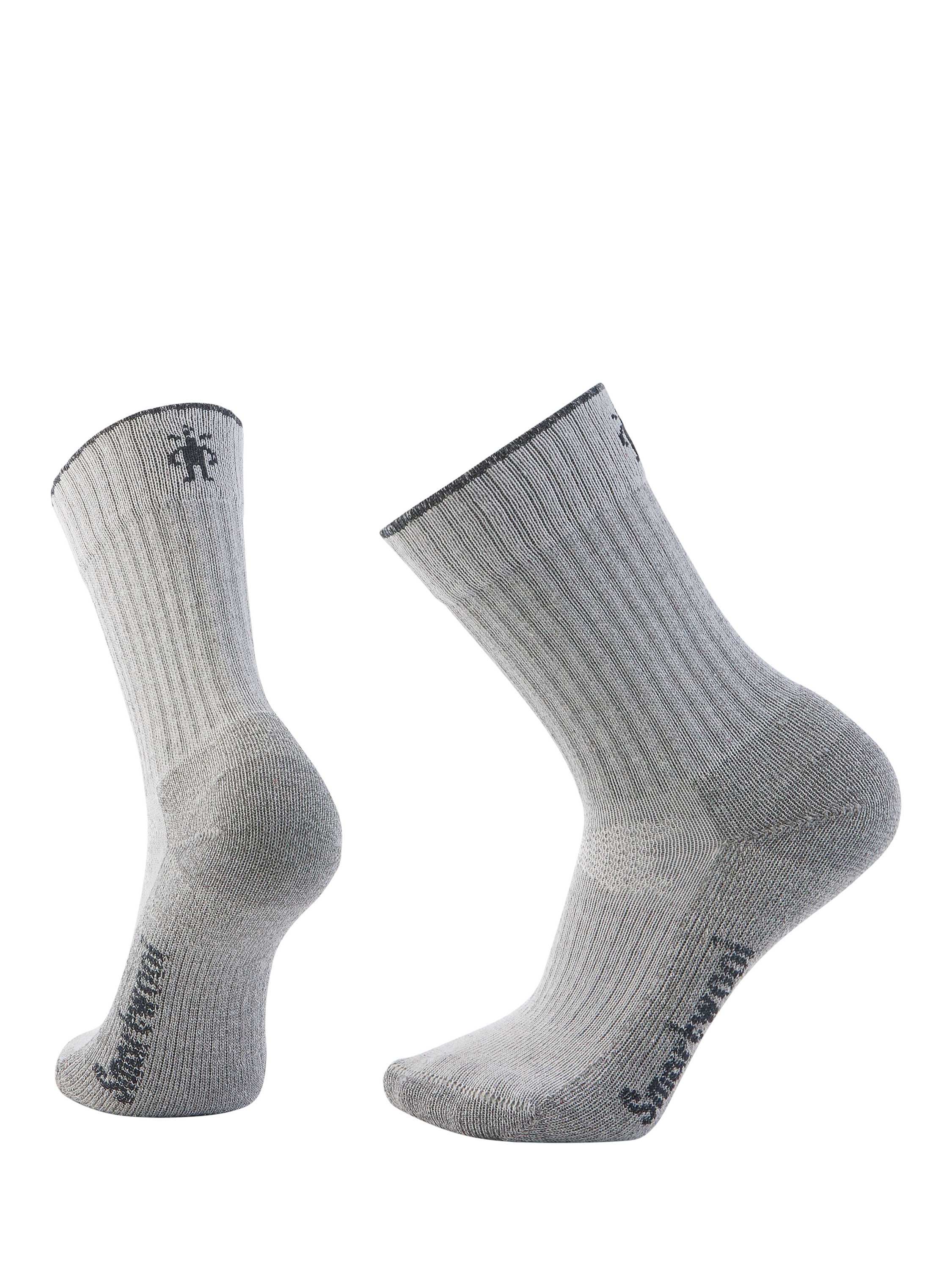 Product image 1 of 1, which shows SmartWool Hike Classic Edition Light Cushion Second Cut Crew Socks, Light Gray, S