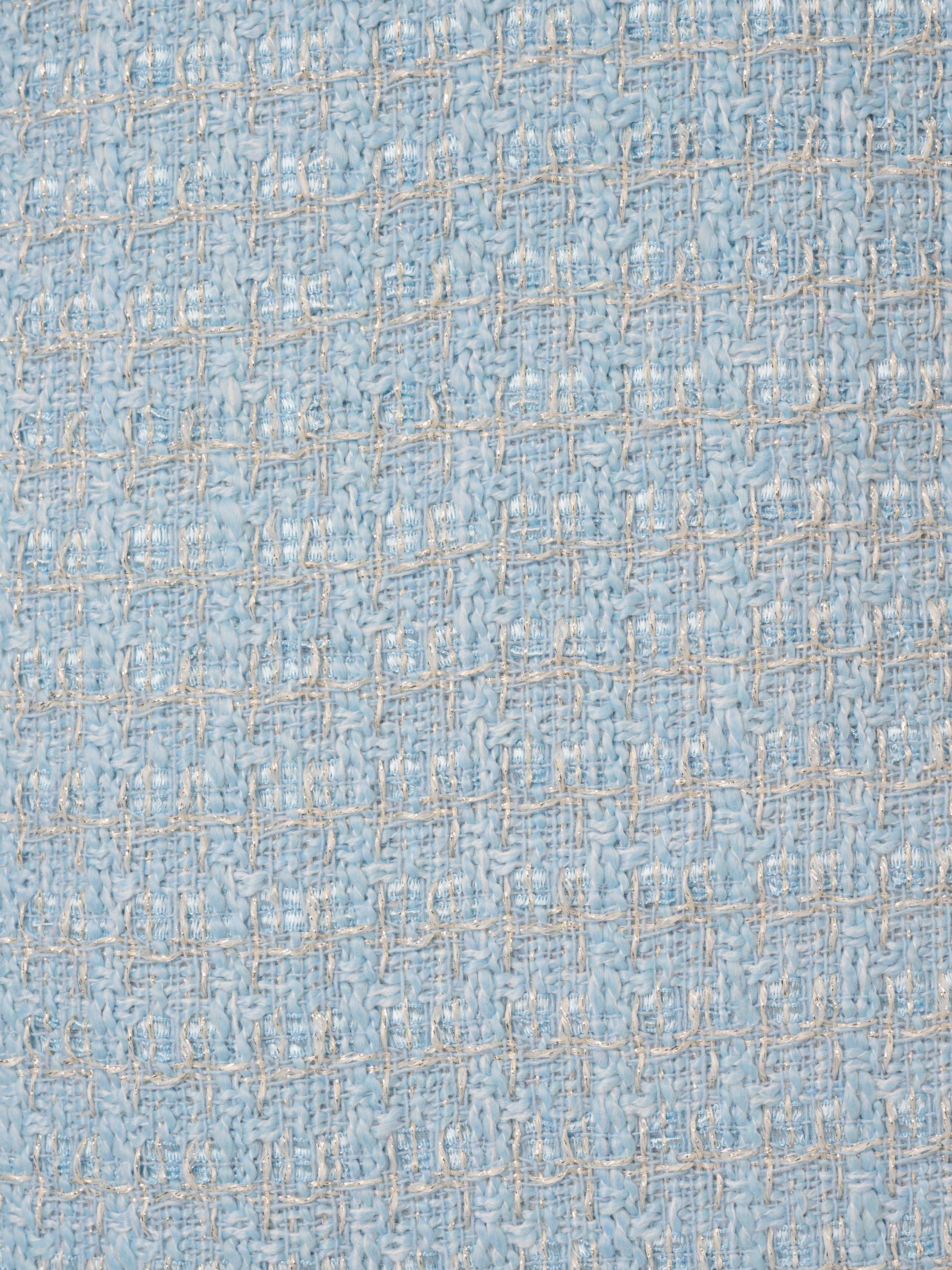 Product image 7 of 7, which shows Adrianna Papell Sleeveless Mini Dress, Light Blue, 6