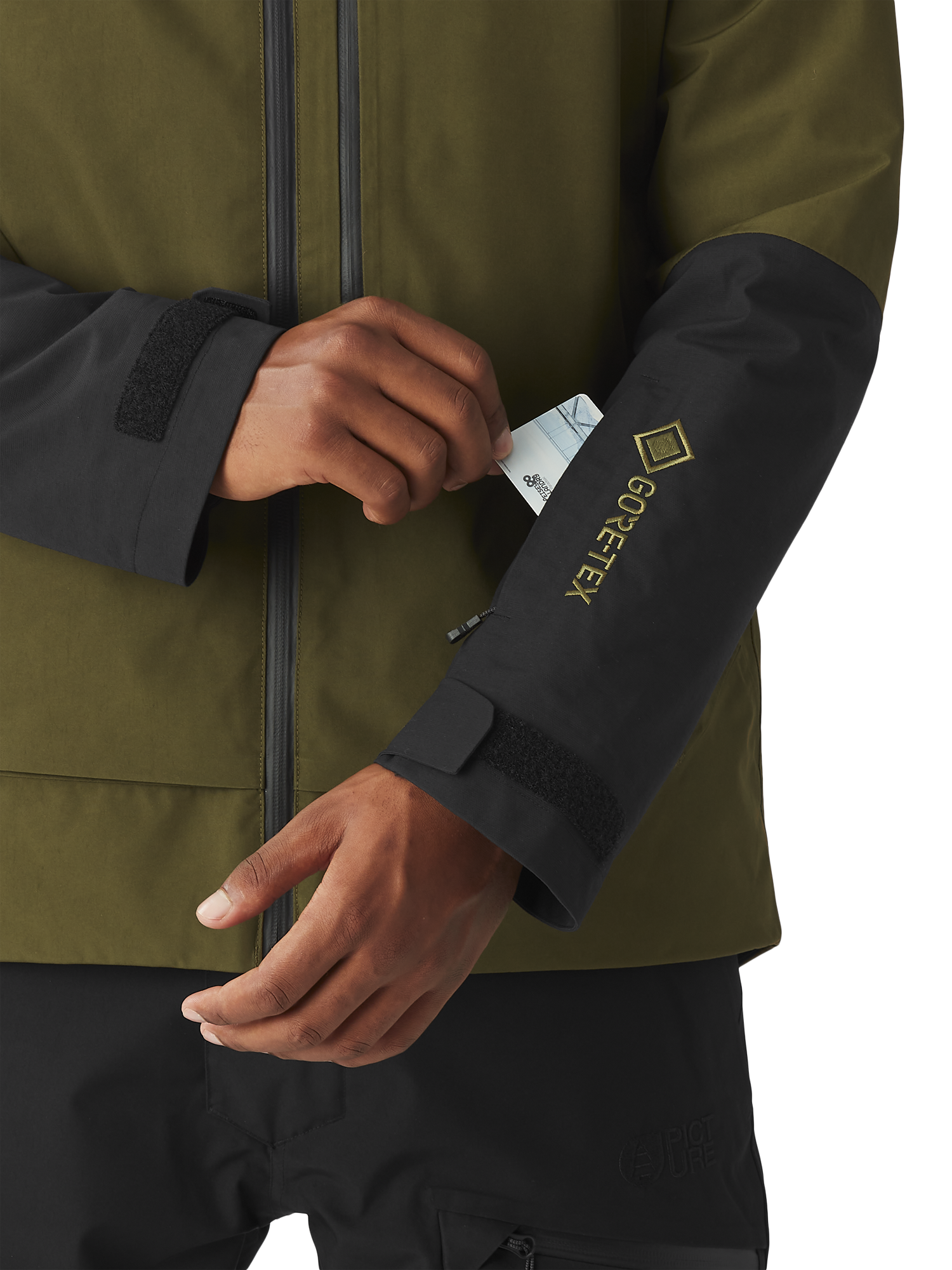 Product image 5 of 11, which shows Picture Merepi M Gore-Tex Ski Jacket, Tobacco, S