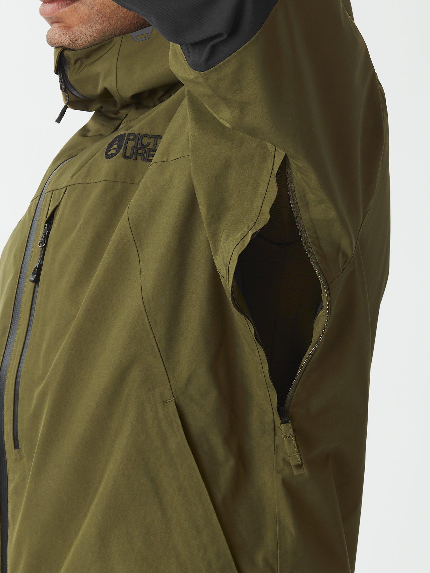 Product image 7 of 11, which shows Picture Merepi M Gore-Tex Ski Jacket, Tobacco, S