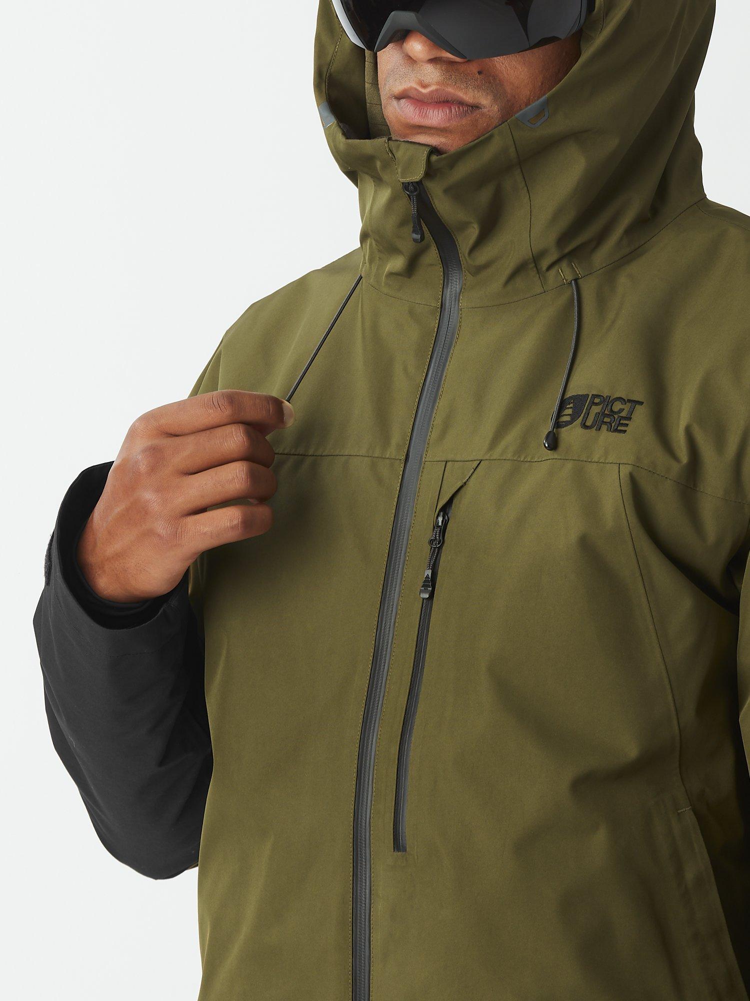 Product image 8 of 11, which shows Picture Merepi M Gore-Tex Ski Jacket, Tobacco, S