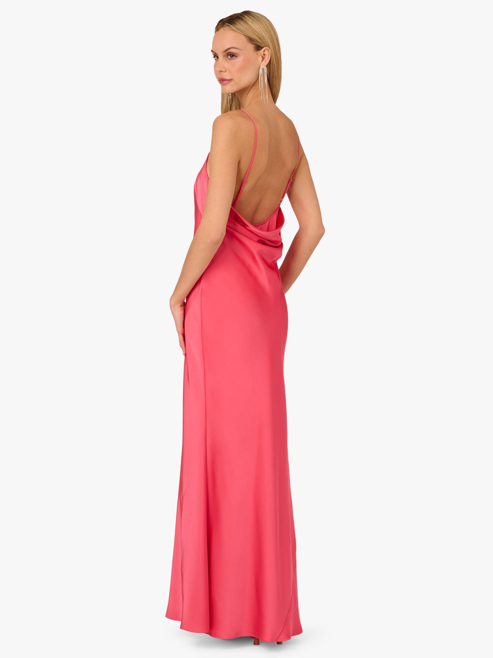 Adrianna by Adrianna Papell Stretch Satin Evening Dress