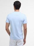 Barbour International Cotton Regular Fit Short Sleeve Small Logo T-Shirt, Heritage Blue