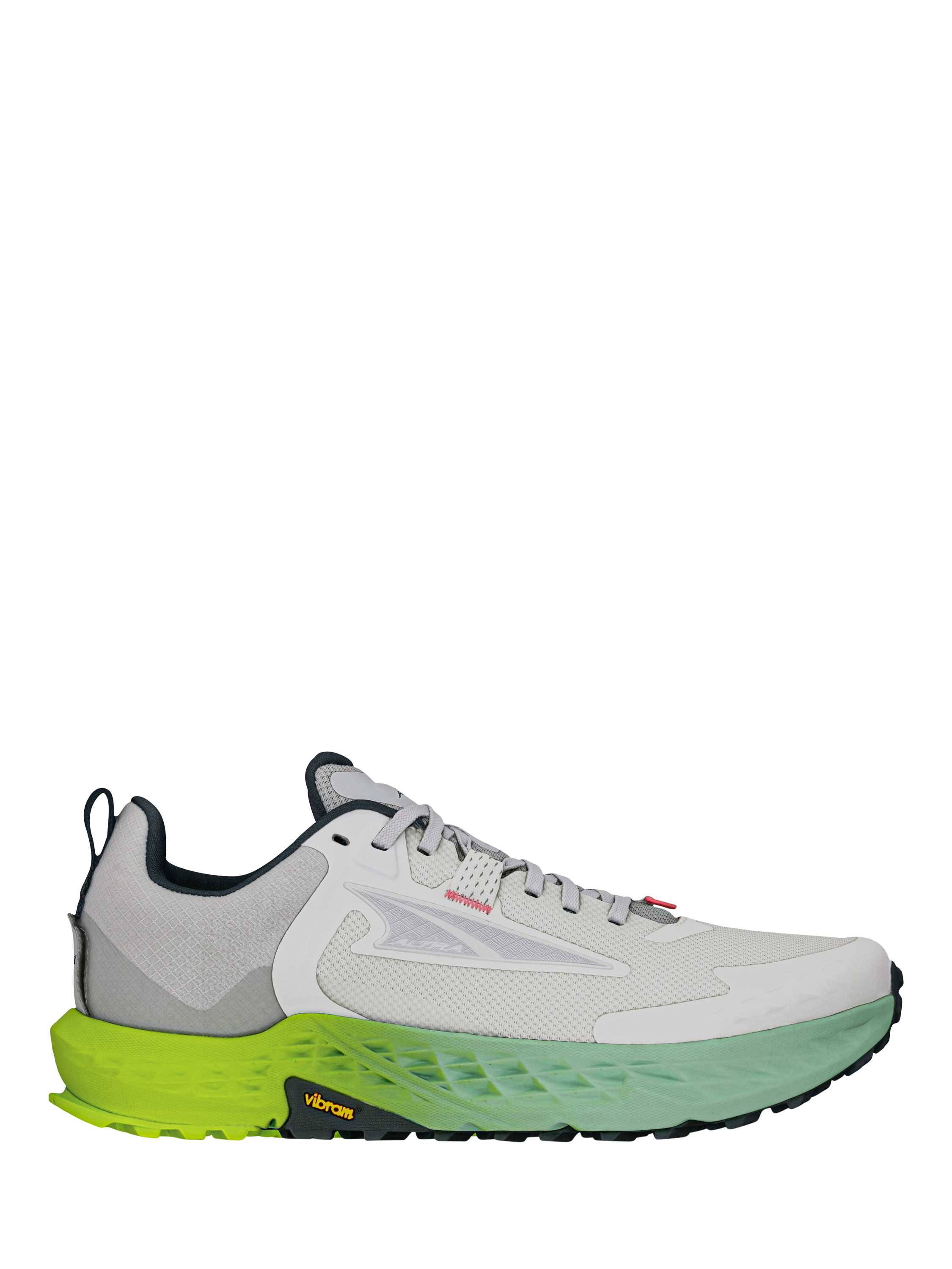 Altra Women's Timp 5 Trail Running Shoes, Grey/Lime