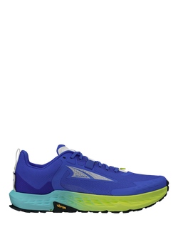 Altra Men's Timp 5 Trail Running Shoes, Blue/Lime