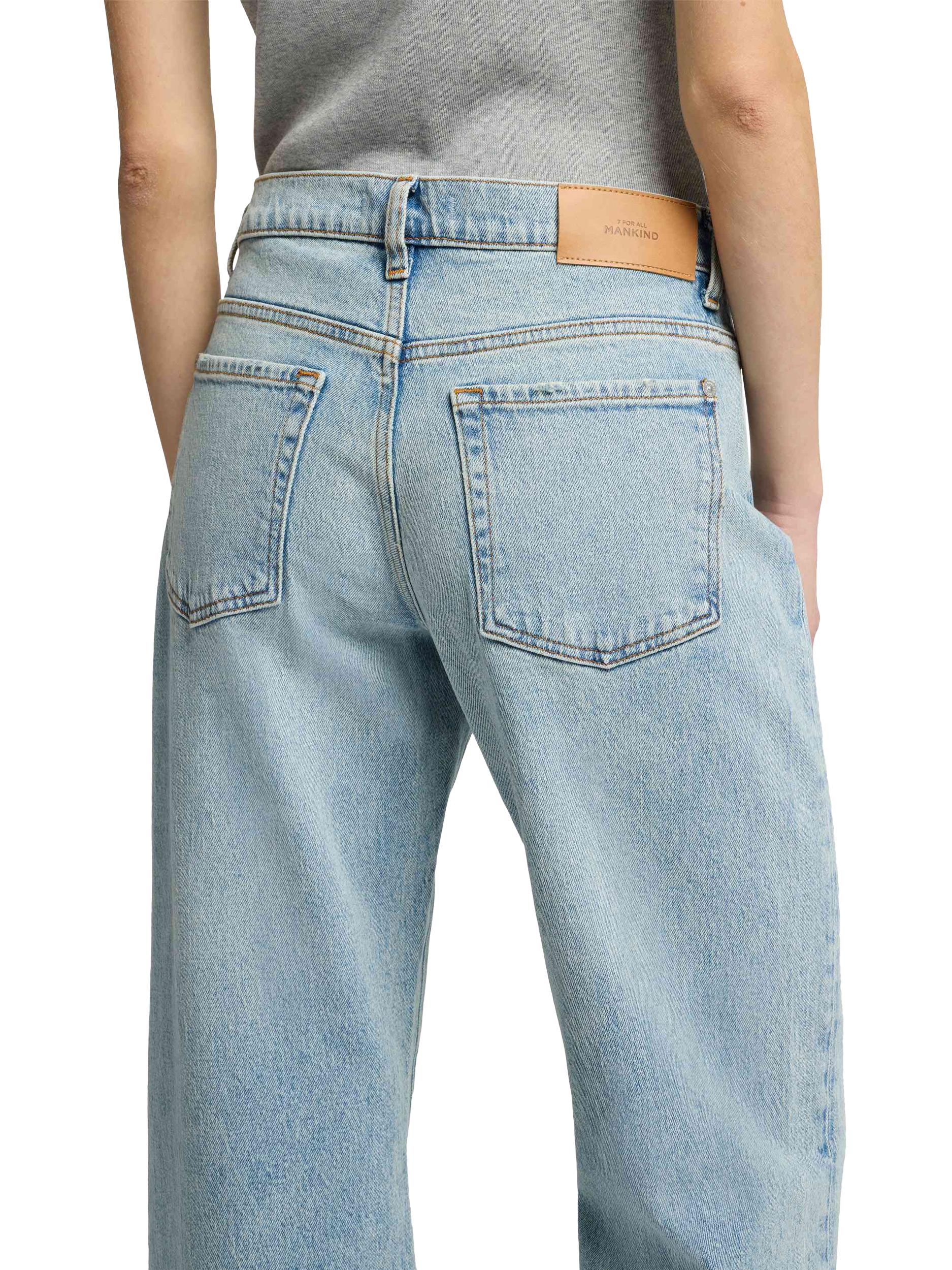 Product image 5 of 6, which shows 7 For All Mankind Tess Relaxed Fit Jeans, Ode To, 24