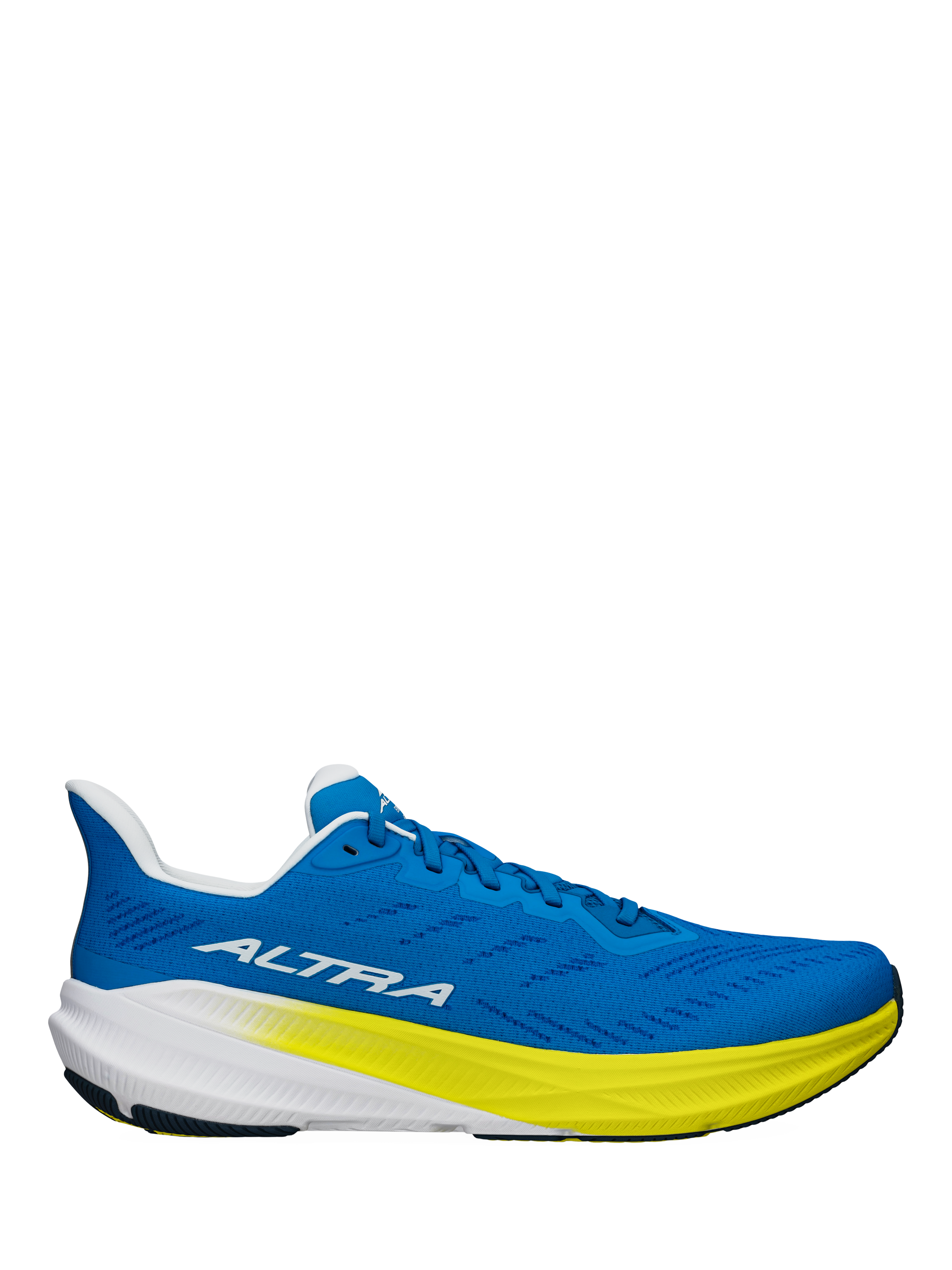 Product image 1 of 6, which shows Altra Men's Experience Flow 2 Running Shoes, Blue/Yellow, 12