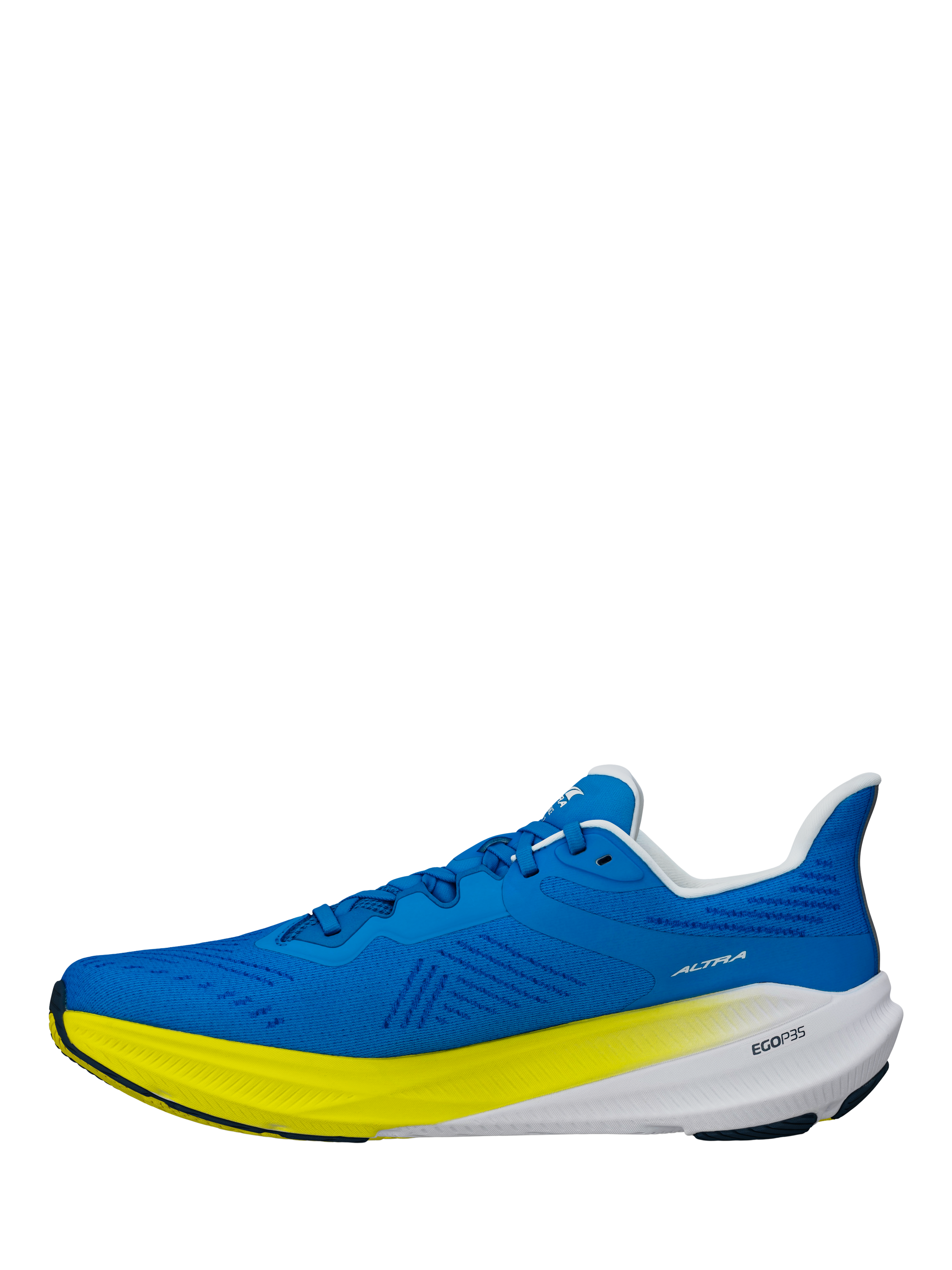 Product image 2 of 6, which shows Altra Men's Experience Flow 2 Running Shoes, Blue/Yellow, 12