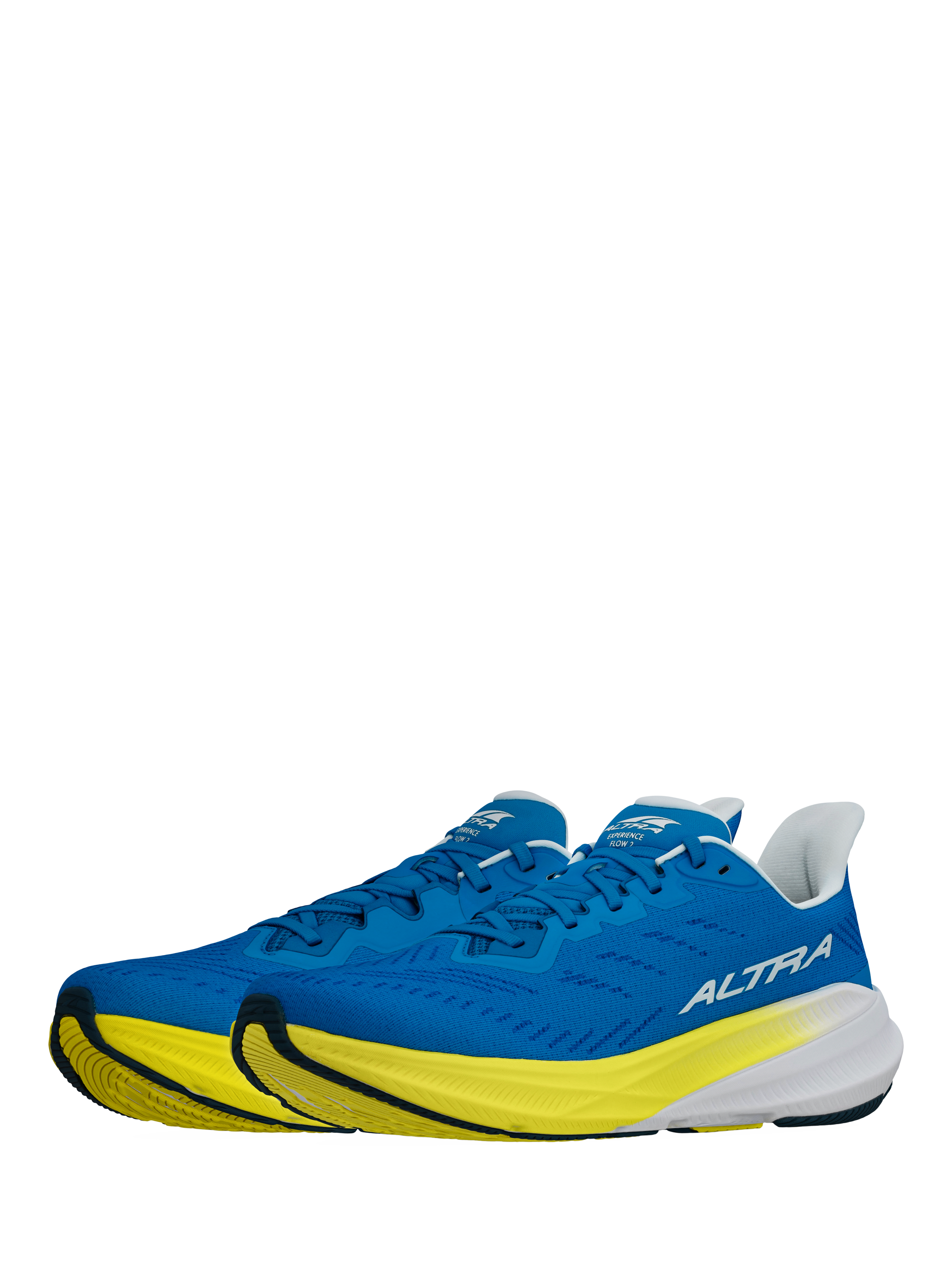 Product image 5 of 6, which shows Altra Men's Experience Flow 2 Running Shoes, Blue/Yellow, 12