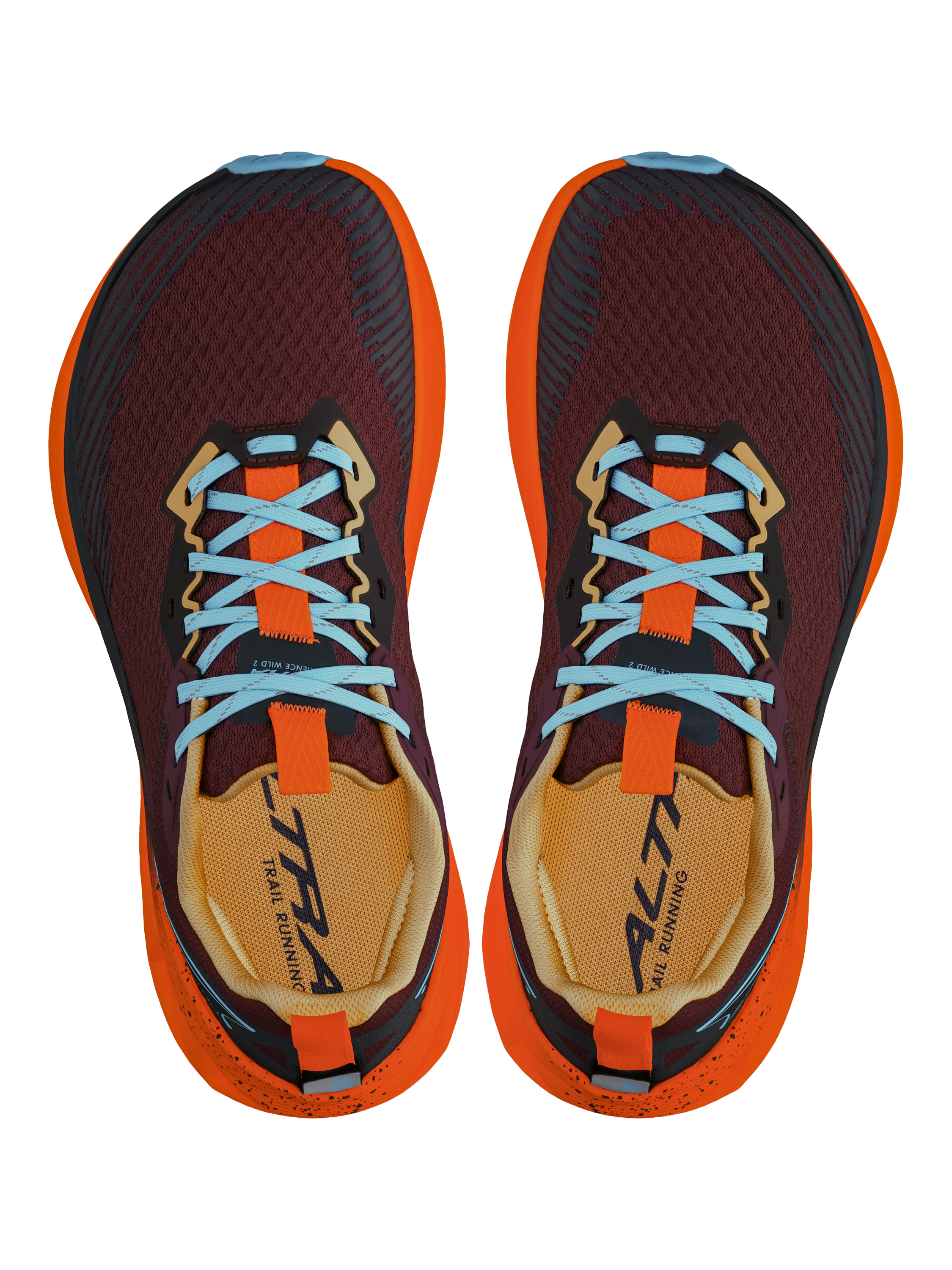 Product image 6 of 6, which shows Altra Women's Experience Wild 2 Trail Running Shoes, Maroon, 4