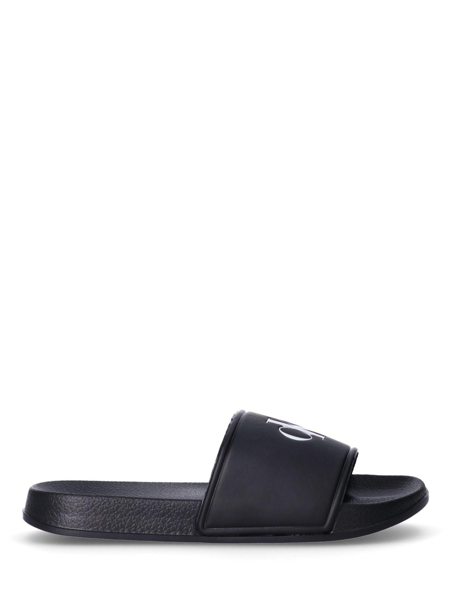 Product image 1 of 4, which shows Calvin Klein Kids' Pool Sliders, Black, EU30