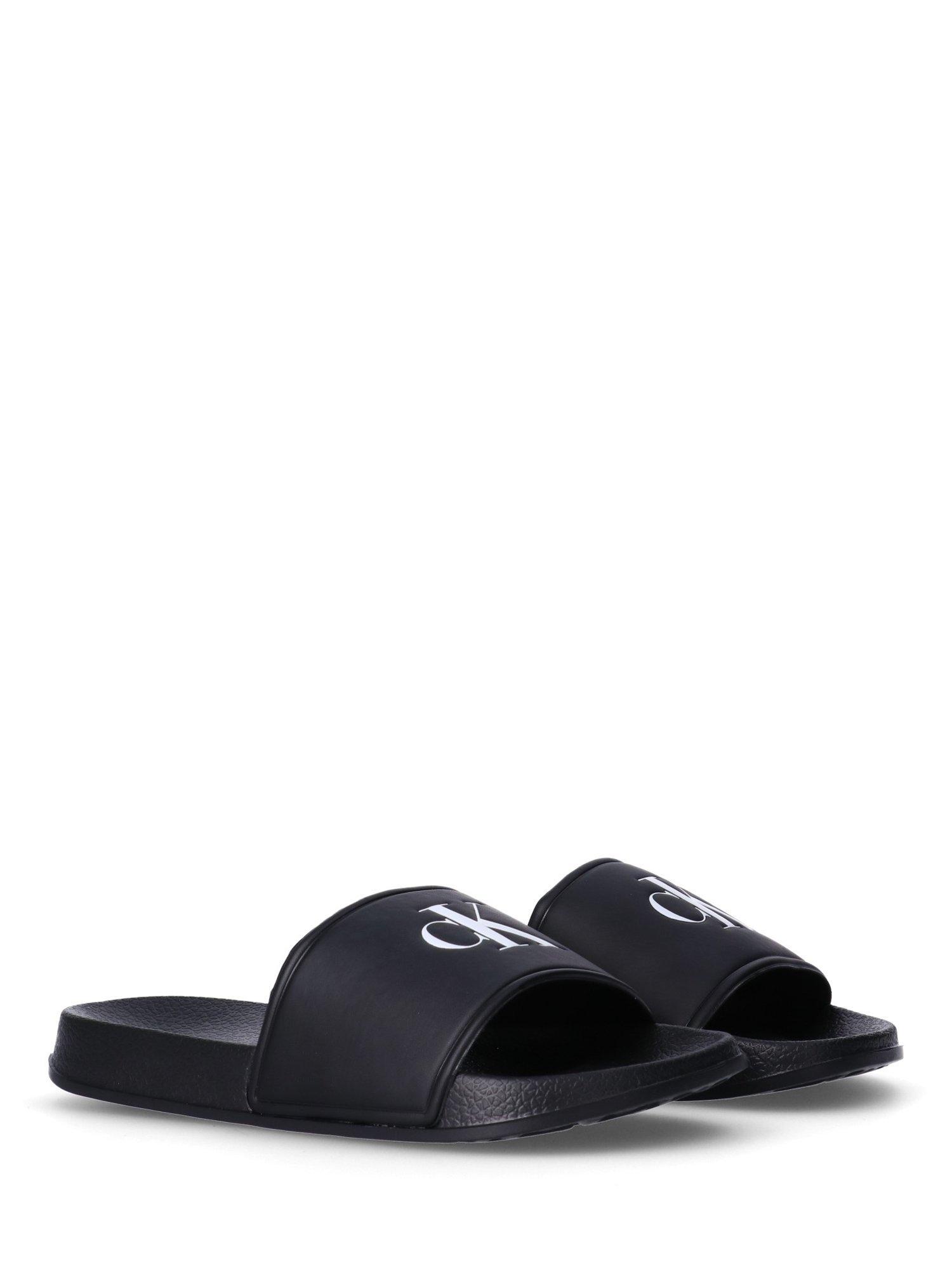 Product image 2 of 4, which shows Calvin Klein Kids' Pool Sliders, Black, EU30