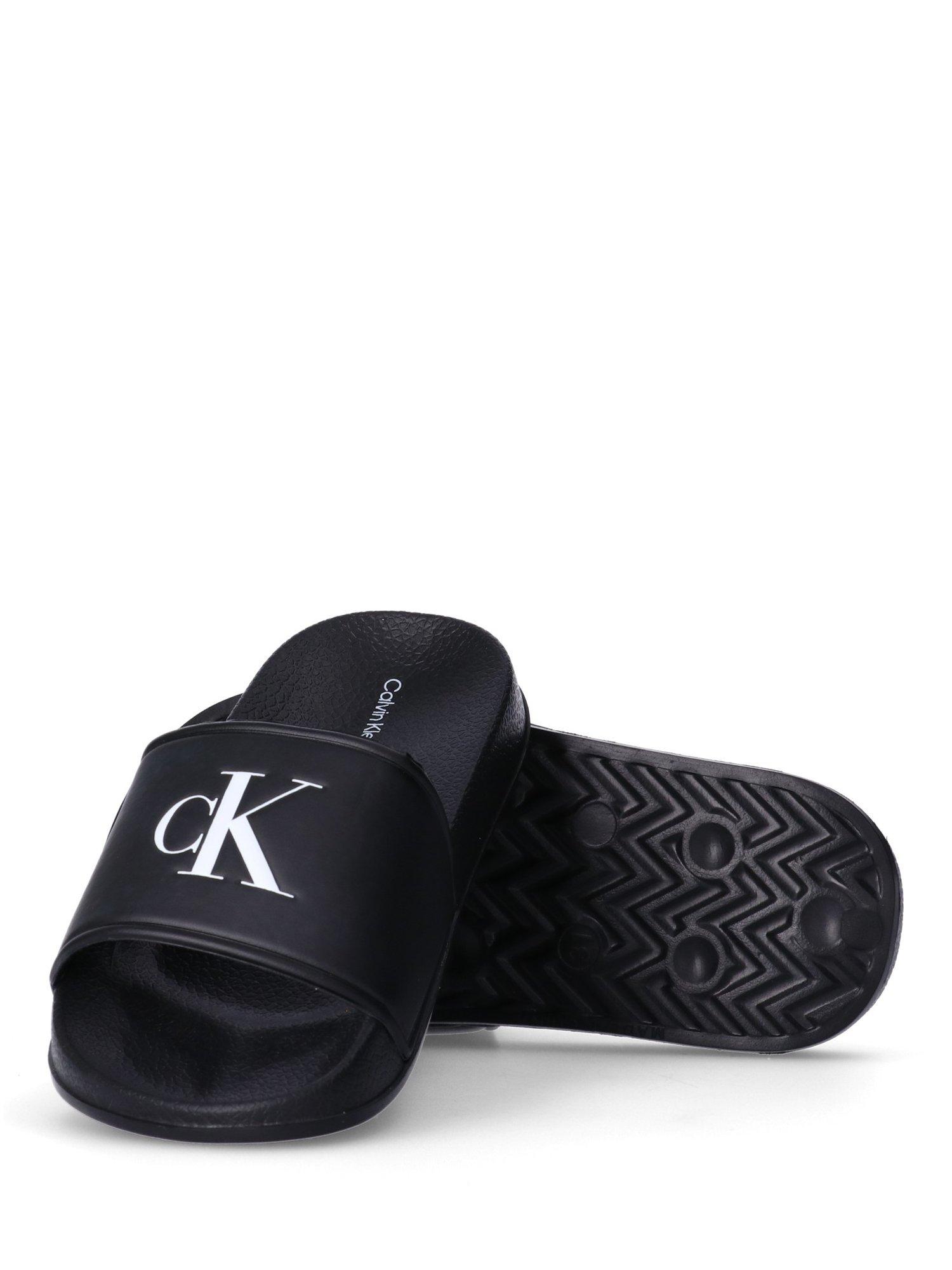 Product image 4 of 4, which shows Calvin Klein Kids' Pool Sliders, Black, EU30