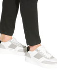Kurt Geiger London Jude Lace Up Trainers, White/Multi