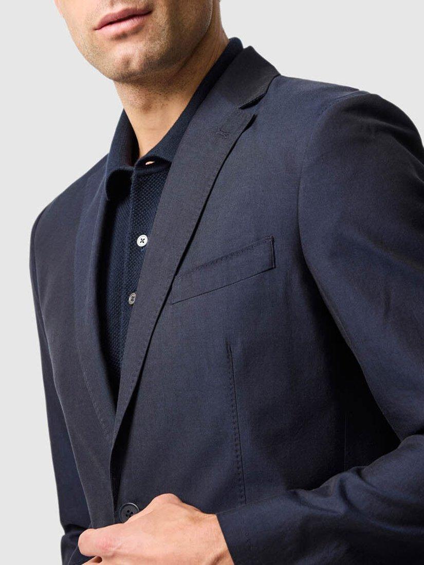 Product image 4 of 6, which shows Rodd & Gunn St Arnaud Cotton Slim Fit Blazer, Midnight, XS