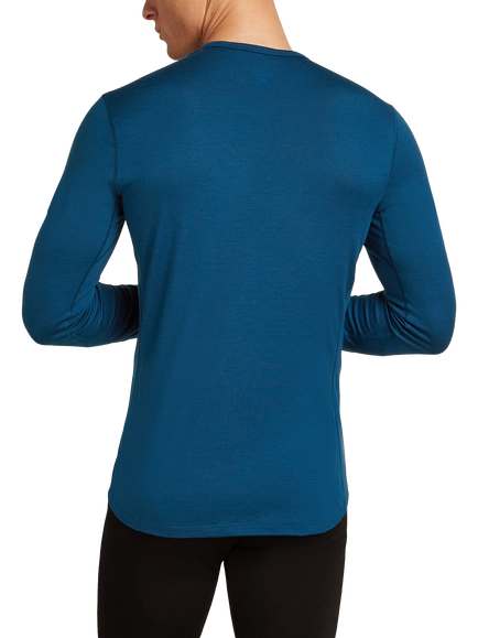 Icebreaker Men's Merino 200 Oasis Long Sleeve Base Layer, Atlantis - view 2, Atlantis