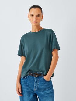 AND/OR Authentic Crew Neck T-Shirt, Blue, Blue