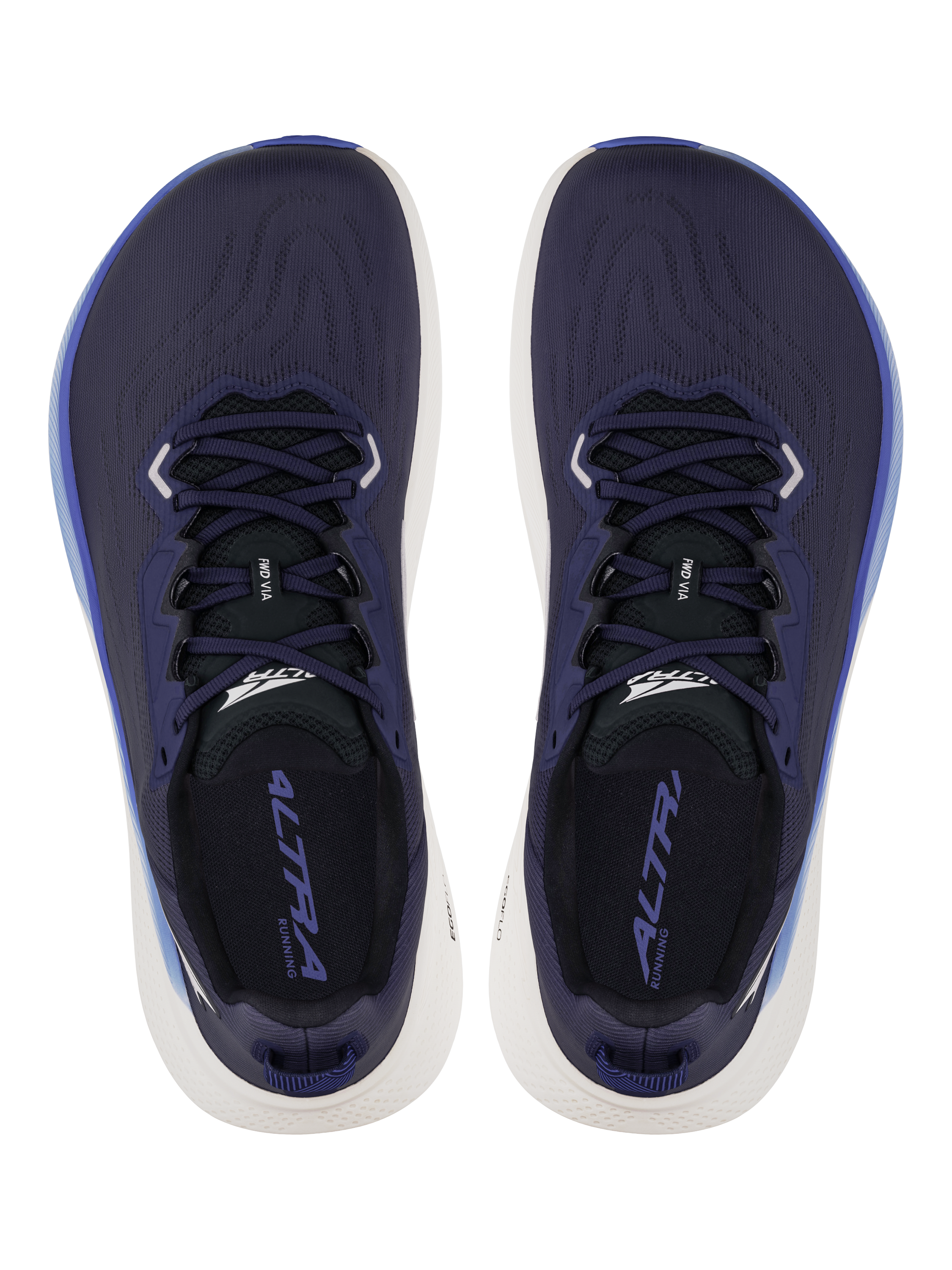 Product image 6 of 6, which shows Altra Men's FWD VIA Running Shoes, Dark Blue, 7