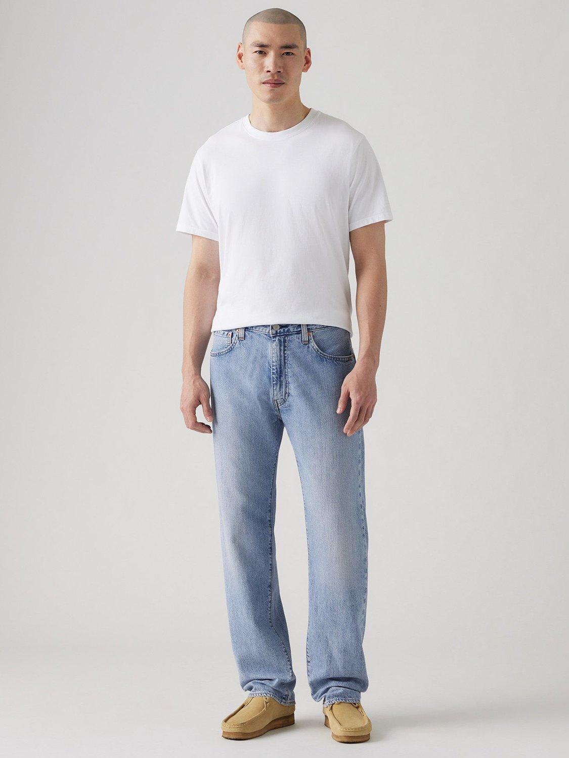 Product image 1 of 5, which shows Levi's 555 Relaxed Straight Leg Jeans, Call Me Again, 30S