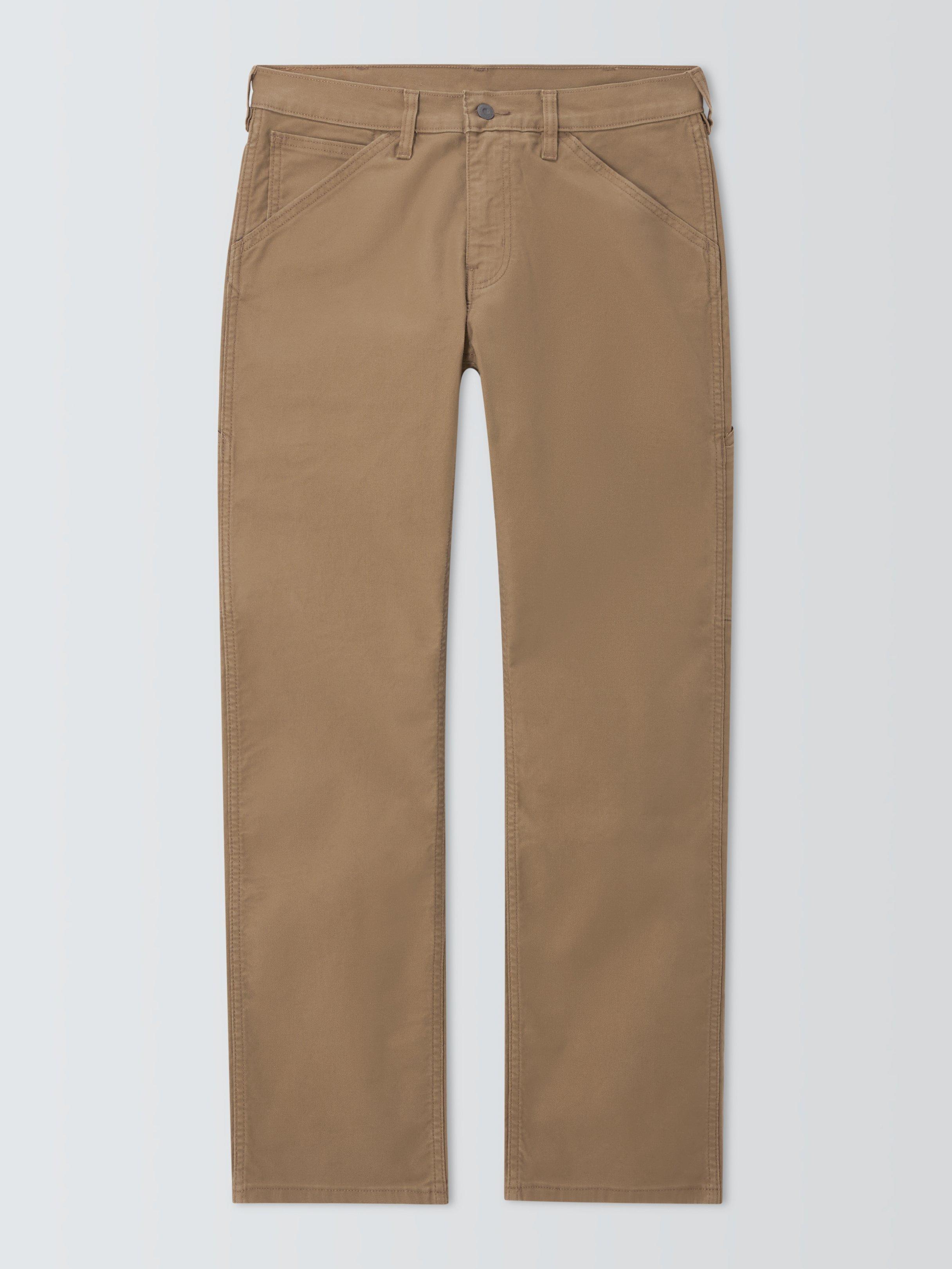 Product image 3 of 6, which shows Levi's 505 Workwear Utility Trousers, Ermine Canvas, 32R
