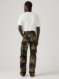 Levi's XX Straight Fit Camo Cargo Trousers, Phalarope Camo