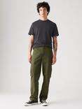 Levi's XX Cargo Straight Cargo Trousers, Dark Olive