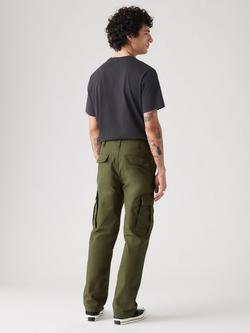 Levi's XX Cargo Straight Cargo Trousers, Dark Olive - view 2, Dark Olive