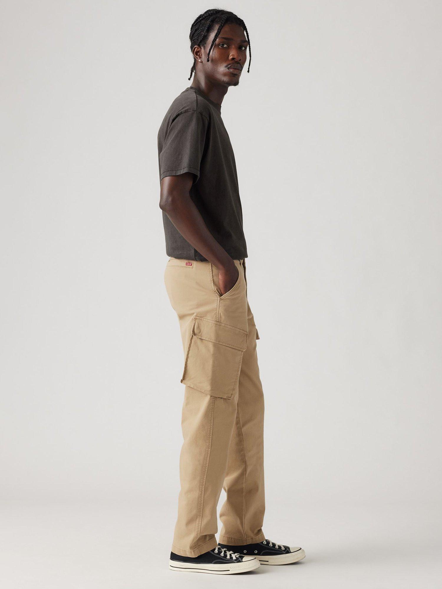 Product image 2 of 4, which shows Levi's XX Cargo Taper Trousers, Harvest Gold, 30R