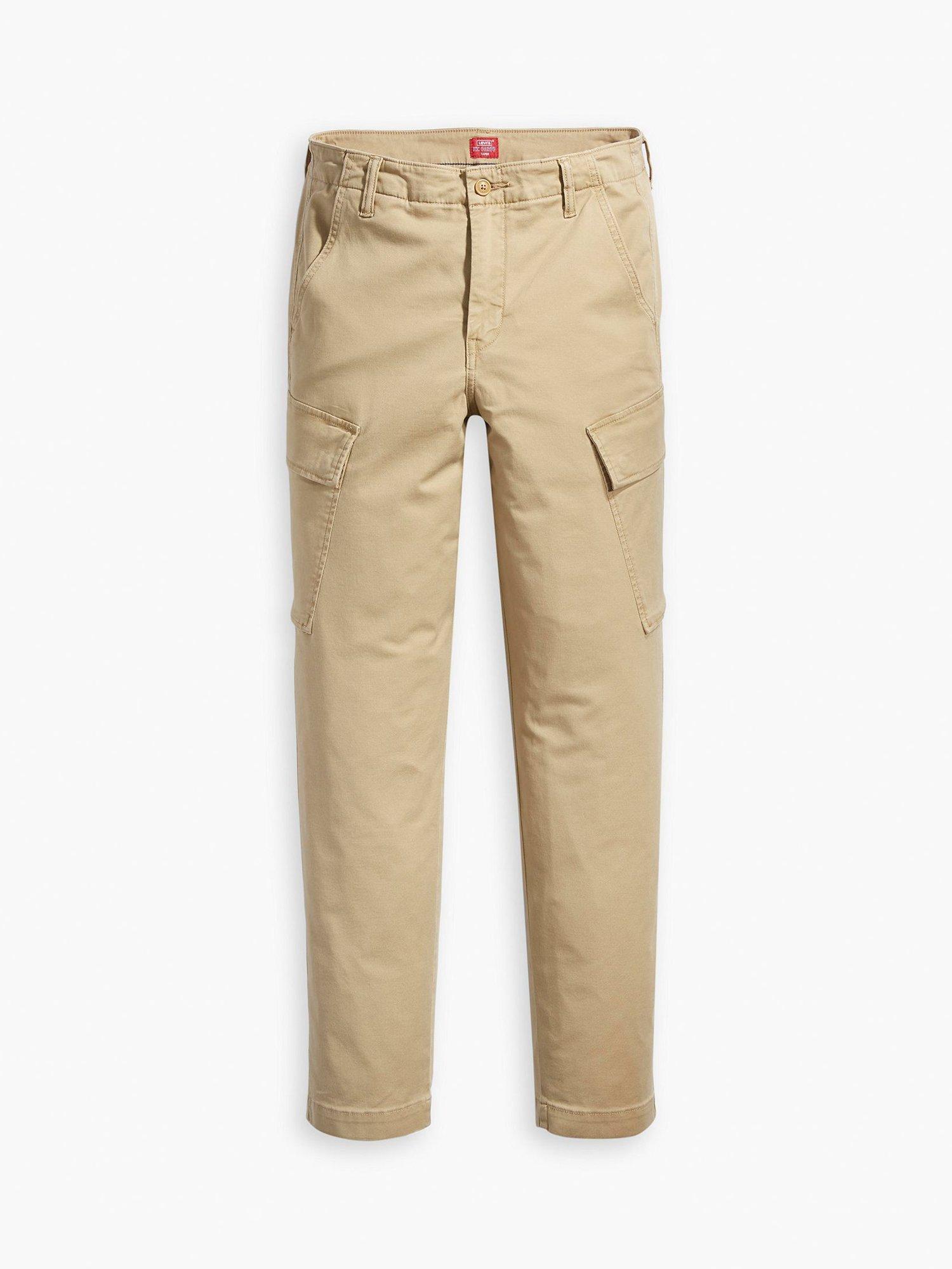 Product image 4 of 4, which shows Levi's XX Cargo Taper Trousers, Harvest Gold, 30R