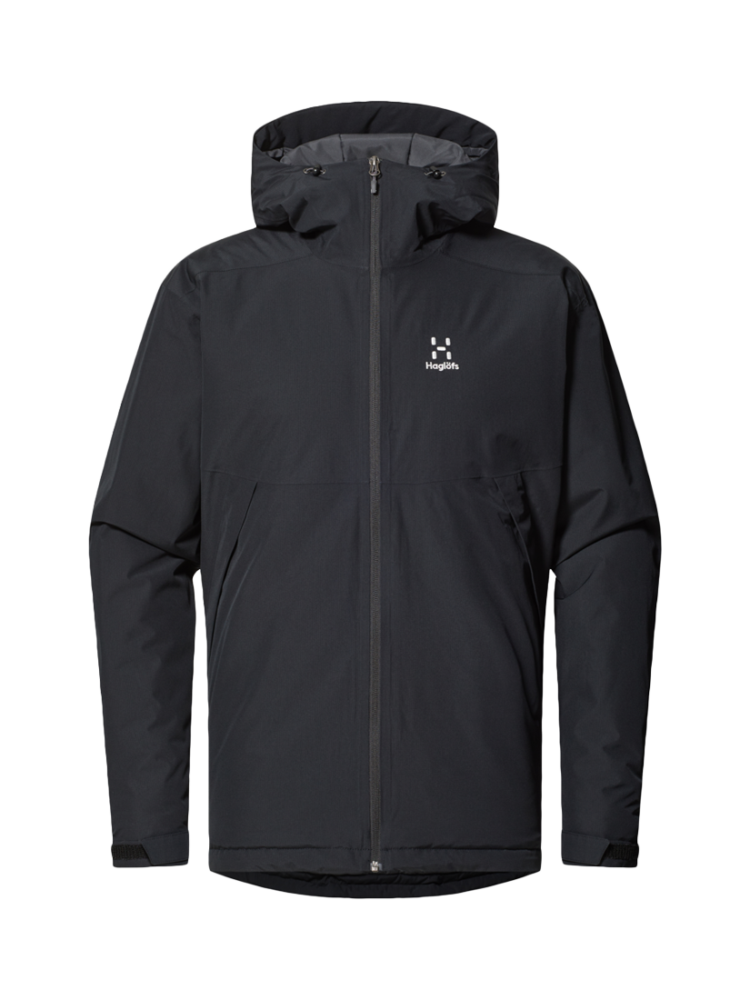 Product image 1 of 2, which shows Haglöfs Husk Insulated Jacket, True Black, S